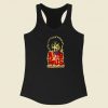 Attack Of The Virus 80s Racerback Tank Top