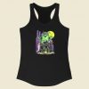 Boogie Busters Graphic 80s Racerback Tank Top