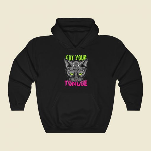 Cat Got Your Tongue Hoodie Style