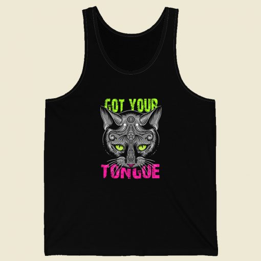 Cat Got Your Tongue 80s Tank Top