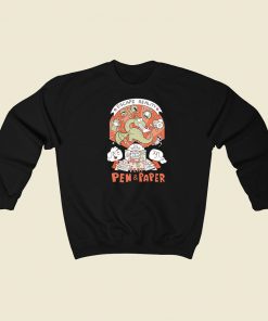 Escape Reality Play Pen And Paper 80s Sweatshirts Style