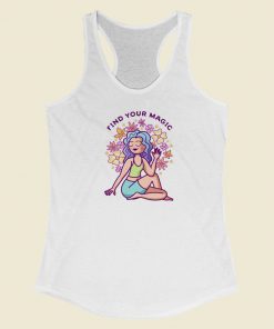 Find Your Magic 80s Racerback Tank Top
