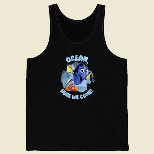 Finding Dory Ocean Here We Come Tank Top