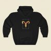 Floral Zodiac Sign Aries Hoodie Style