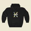 Floral Zodiac Sign Pisces Hoodie Style