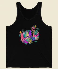Gaming Adventure Graphic 80s Tank Top