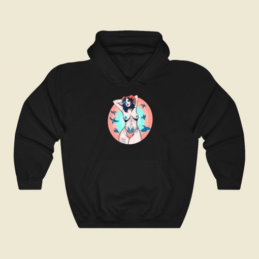 Girls Are Demon Graphic Hoodie Style