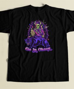 Go In Chaos With Satan 80s T Shirt Style