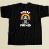 Happy Reaper Fuced Funny 80s T Shirt Style