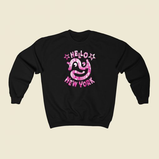 Hello New York 80s Sweatshirts Style