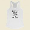 Hello Tarnished Dude Funny 80s Racerback Tank Top