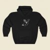 Killer Whale Astronaut 80s Hoodie Style