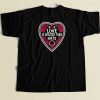 Love Is Greater Than Hate 80s T Shirt Style