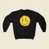 Melty Smiley Face 80s Sweatshirts Style