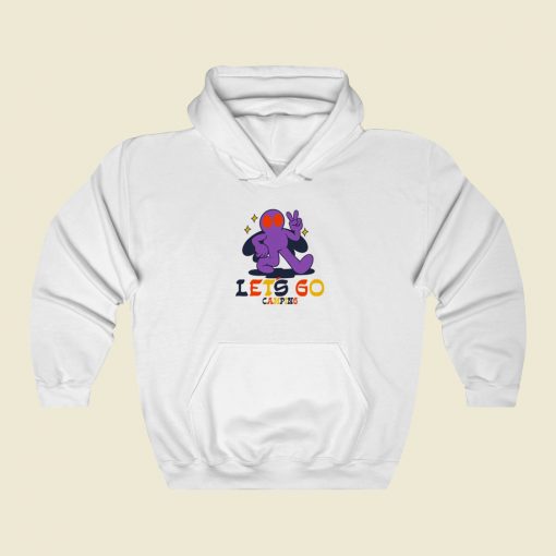 Mothman Camping Funny 80s Hoodie Style