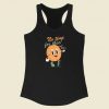 No Time For This Graphic 80s Racerback Tank Top