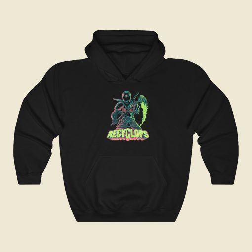 Recyclops Destroy Graphic Hoodie Style