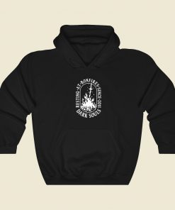 Resting At Bonfires Classic Hoodie Style