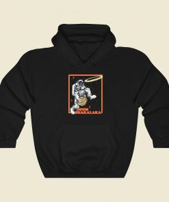 Space Dunk Graphic 80s Hoodie Style