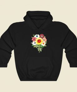Sun Flower System Planets Hoodie Style