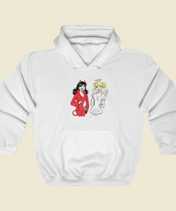 Archie Comics Betty and Veronica Funny Hoodie Style