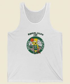 Bart Simpson Radical Boston Celtics Tank Top