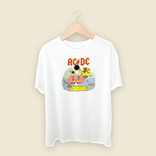 Beavis and Butthead ACDC Mtv T Shirt Style
