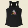Boots Or Bows Cant Wait To Know Racerback Tank Top