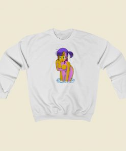 Bulma Take a Bath Dragon Ball Sweatshirts Style On Sale