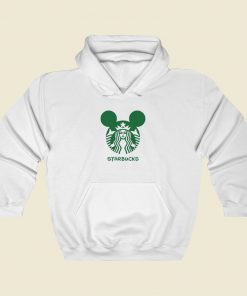 Disney Starbucks Mickey Parody Hoodie Style
