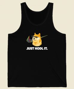 Dogecoin Just Hodl It Tank Top On Sale