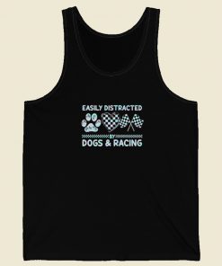 Dogs and Racing Tank Top On Sale