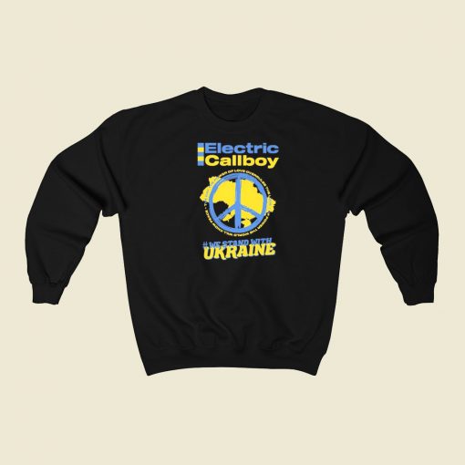 Electric Callboy We Stand With Ukraine Sweatshirts Style