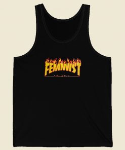 Feminis Trhasher Funny Tank Top On Sale