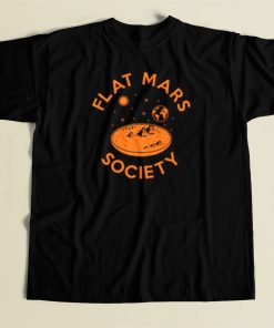 Flat Mars Society T Shirt Style On Sale