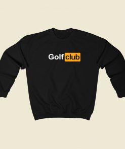 Funny Golf Club Logo Sweatshirts Style