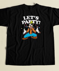 Goofy Disney Lets Party Birthday T Shirt Style