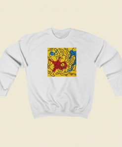 Keith Haring Cushion Classic Sweatshirts Style On Sale