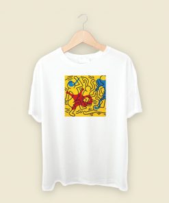 Keith Haring Cushion Classic T Shirt Style On Sale