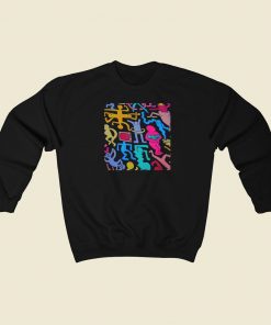 Keith Haring Graffiti Classic Sweatshirts Style On Sale