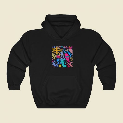 Keith Haring Graffiti Classic Hoodie Style On Sale