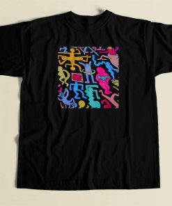 Keith Haring Graffiti Classic T Shirt Style On Sale