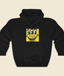 Keith Haring Smiley Face Hoodie Style On Sale