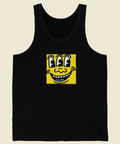 Keith Haring Smiley Face Tank Top On Sale