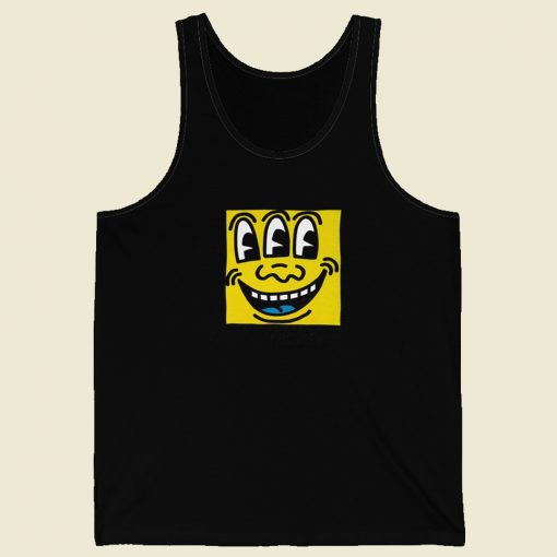 Keith Haring Smiley Face Tank Top On Sale