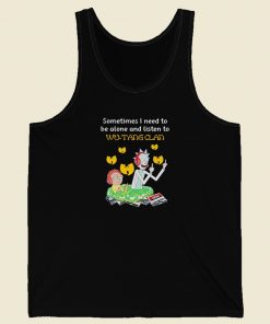 Rick and Morty Listen to Wutang Clan Tank Top On Sale