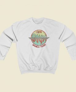 Styx Circle Tour Natural Sweatshirts Style On Sale
