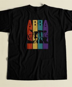 Vintage Retro Abba Dancing Queen T Shirt Style On Sale