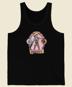 Ash From Evil Dead Groovy Tank Top On Sale