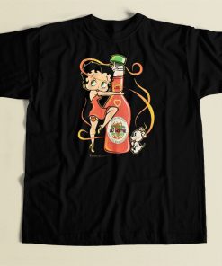 Betty Boop Hottie Sizzlin T Shirt Style On Sale
